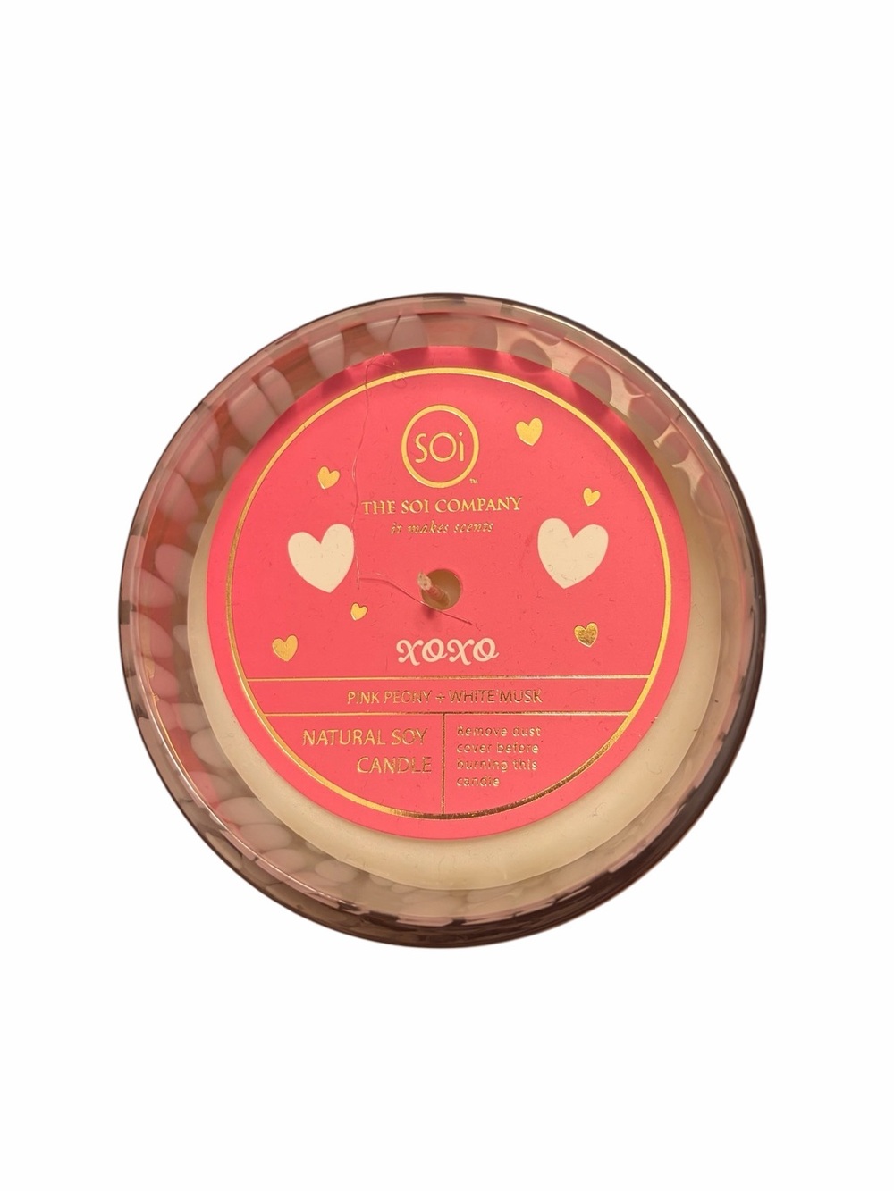 SOI Candle XOXO Pink Peony & White Musk - Picture 2 of 2